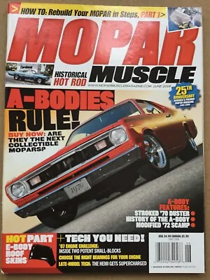 Mopar Muscle Magazine - June 2008 - Stroked ‘70 Duster ‘72 Scamp 5.7 Hemi • $9.31