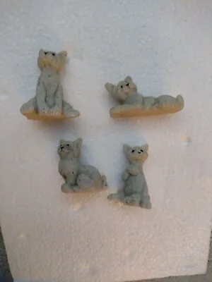 Quarry Critters Mini Cats Set Of 4  • $12.32