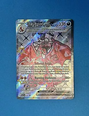 Shiny Charizard EX SVP 074 Black Star Promo Pokemon Card Paldean Fates Mint NM • $9.95