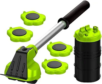 Furniture Lifter With 4 Sliders Easy And Safe Moving Green 18 Pc Kit Seen On TV • $19.94