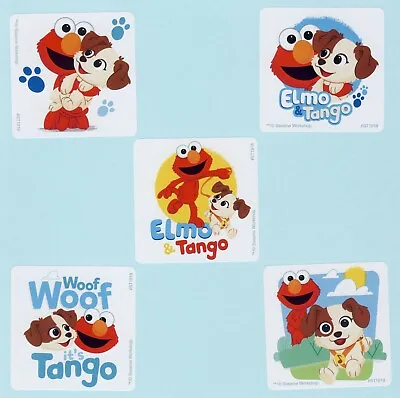 15 Elmo And His Puppy Tango Large Stickers - Party Favors - Sesame Street - Dog • $2.60