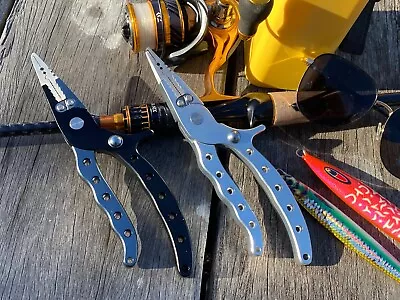 Latest Extraordinary Professional Lock Gripper Multi Functional Fishing Pliers • $28.50