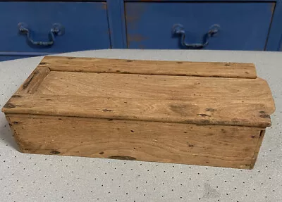 £13 • Buy Vintage Wooden Pencil Box / Storage Box