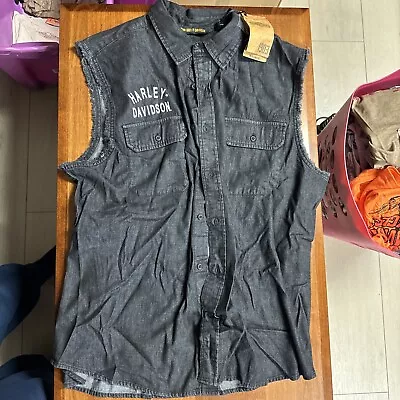 Harley Davidson Motorcycles Men’s XL Lightweight Vest • $49.99