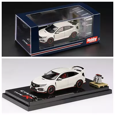 Hobby Japan Honda Civic Type R FK8 White 2020 1:64 Diecast Car W/ Engine Display • $82.49