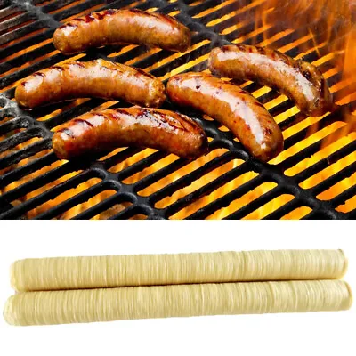 $19.09 • Buy Collagen Sausage Casings For Cooked And Smoked, 14m*26mm,2 Sticks