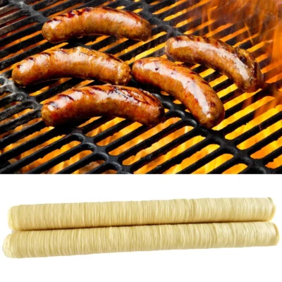 $19.09 • Buy Collagen Sausage Casings For Cooked And Smoked, 14m*26mm,2 Sticks