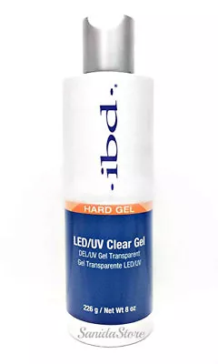 IBD LED/UV CLEAR GEL Hard Gel 8oz/226g #65614 • $43.99