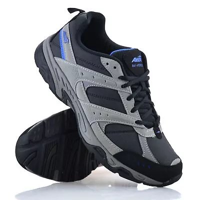 Mens Memory Foam Walking Running Casual  Lace Up Gym Sports Trainers Shoes Size • £18.98