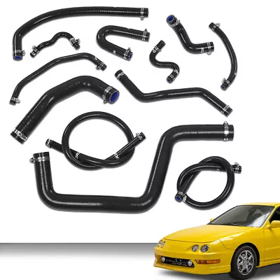 Silicone Radiator Hose Kit Fit For Honda Acura Integra DB7 DC4 RS LS GS SE B18B1 • $64.32