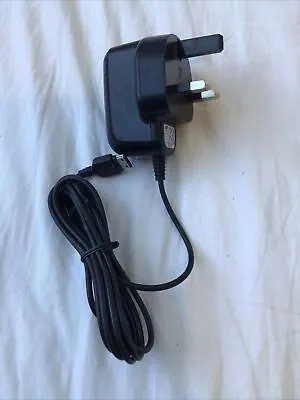 Genuine Samsung 3-Pin UK Mains Phone Charger Power Adapter Black ATADS30UBE • £10