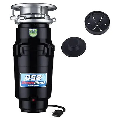 Waste Maid 1/2 HP Continuous Feed Garbage Disposal With Cord Anti-Jam & Compact • $74.99