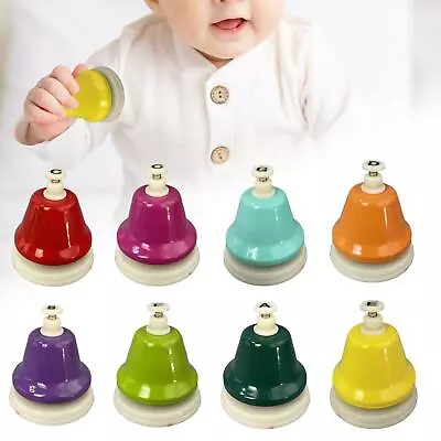 Kids Play Desk Bells Hand Bells Set Colorful Educational Music Toys 8 Note Desk • $40.99