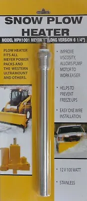 Snow Plow Heater Power Pack Long Version Meyer Ultra Mount Mph1001 • $69.95