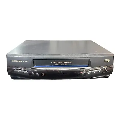 $58.95 • Buy Panasonic PV-8455S VCR 4 Head Hi-Fi Stereo VHS Player NO Remote (Test VIDEO)