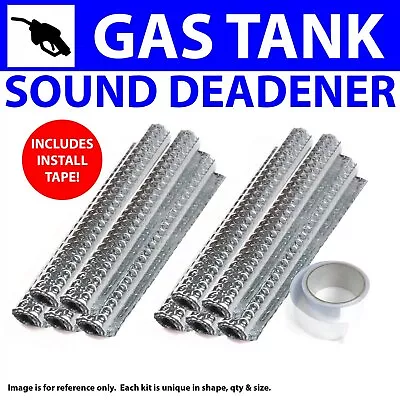 Heat & Sound Deadener VW Type 1 1958 - 1967 Gas Tank Kit + Seam Tape 8454Cm2 • $32.95