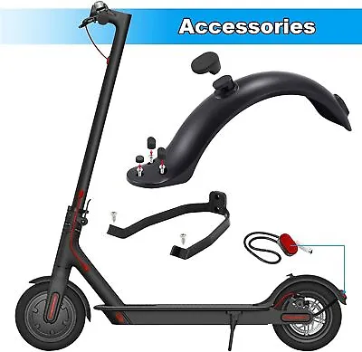 For Xiaomi/AOVO M365 Pro Electric Scooter Fender Mudguard Rear Support Kit Set • $15.99