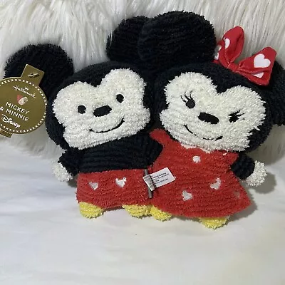 Hallmark Disney Mickey And Minnie Mouse  Plush  Stuffed Animal Toy 8  • $14.99