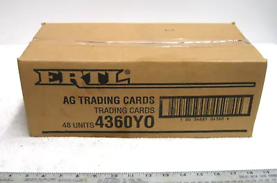 Ertl 48 Packs Tractor Collector Cards International Allis Ford John Deere In Box • $40