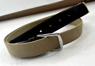 COACH Belt Genuine Leather & Canvas Men’s Style 5919 Tan Belt 38” • $20