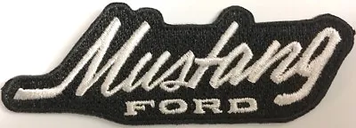 Mustang Iron On Embroidered Patch American Automobile Classic Car Ford • $4.95