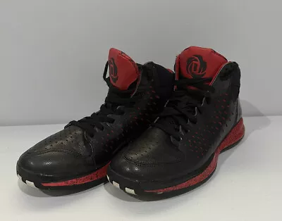 $69.95 • Buy Men's ADIDAS D Rose 3 Size 10 .5 US BBall Shoes Red/ White Light G48788 High Top