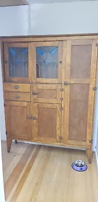 $450 • Buy Vintage Lead Lighting Kitchen Dresser