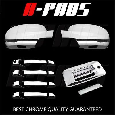 For Chevy Silverado 2007-2013 Chrome Full Mirror Door Handle & Tailgate Cover • $59.77