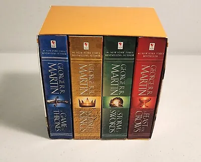 George R R Martin  A SONG Of ICE And FIRE Boxed Set Game Of Thrones • $19.95