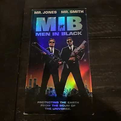 Men In Black (VHS 1997) Videotape Tommy Lee Jones Will Smith Chris Rock OOP RAR • $2.99