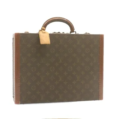 LOUIS VUITTON Monogram President Attache Case Vintage LV Auth 22458A • $1970