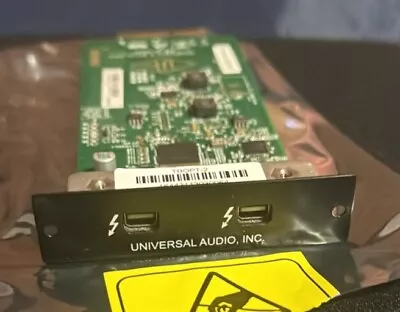 Universal Audio Thunderbolt 2 Option Card (Used) • $650