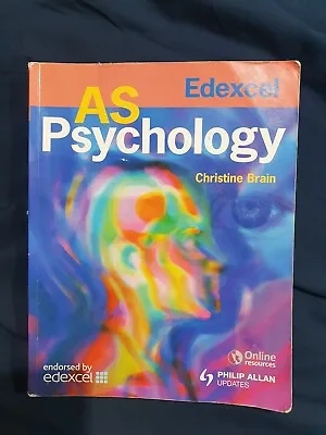 Edexcel AS Psychology Textbook By Brain Christine Mixed Media Product Book The • £9
