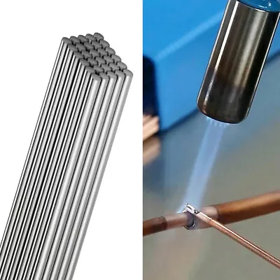 £6.19 • Buy 50PCS Aluminum Brazing Solution Welding Flux-Cored Rods Low Temperature Wire NEW
