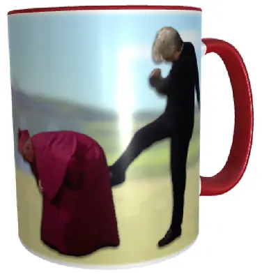 Father Ted Kick Bishop Brennan Funny Tea Coffee Mug • £11.99
