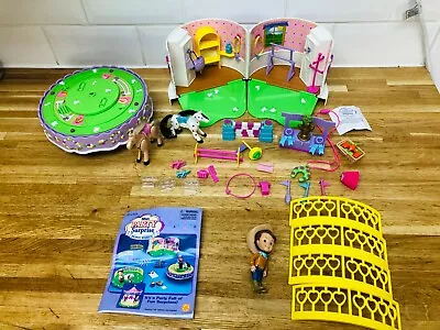 Vintage Miss Party Surprise Pony Party Deluxe Playset Dolls Carousel Horses • $15.16