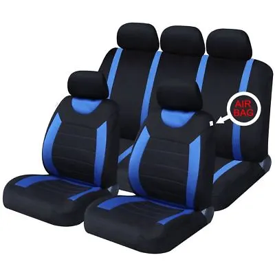 UKB4C Blue Full Set Front & Rear Car Seat Covers For Vauxhall Vectra All Models • $31.09
