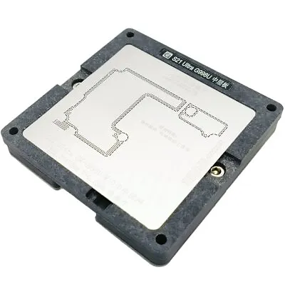Reballing Stencil For Samsung S21 Ultra Motherboard Logic Board Joining Fixture • £24.39