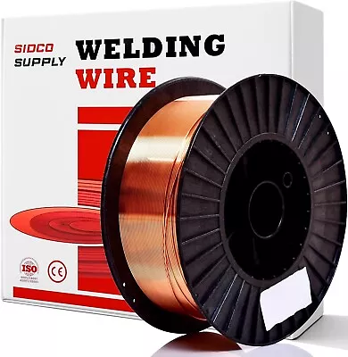 Solid MIG 0.35 Welding Wire - ER70S-6 MIG Wire - 0.35 Inch 11LB • $39.99