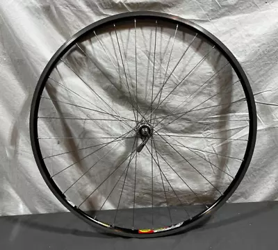 Mavic Open Pro 32-Spoke Black Aluminum 700C Front Wheel Campagnolo Centaur Hub • $69.95