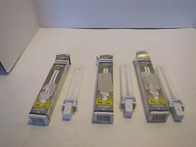 Nib Lot Of 3 Werker Lamps Cfl 10213 Fluorescent Twin Tube Light Bulbs G23 Base • $19.99