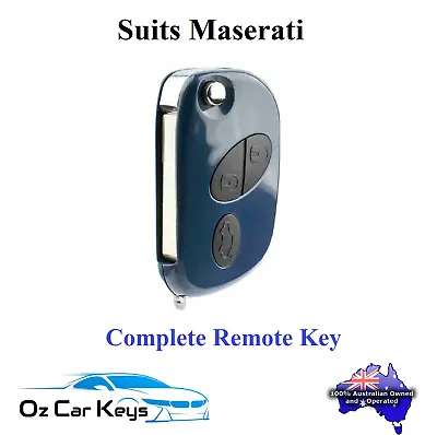 Suits Maserati Quattroporte GranTurismo Remote Key 2005 2006 2007 2008 2009 2010 • $210.24