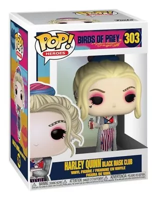 £15.99 • Buy FUNKO POP! Harley Quinn Black Mask Club - Birds Of Prey - POP! Heroes #303 - NEW
