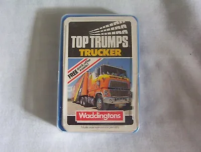 Vintage Waddingtons Top Trumps Trucker. [complete Pack] • £7.99