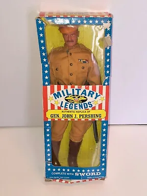 Vintage NIB Military Legends Gen. John J. Pershing Excel Toy Doll Figure 1974 • $19.95