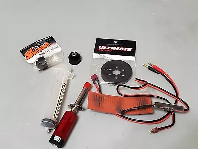 USED Nitro Starter Glow Plug Igniter Fuel Bottle Combo 1/8 1/10 RC Car • $30