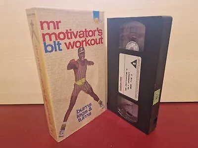 Mr Motivator's Blt Workout - Bums Legs & Tums - PAL VHS Video Tape (T230) • £2.99