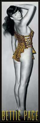 Bettie Page Slim Print Poster 12  X 36  • $21.35