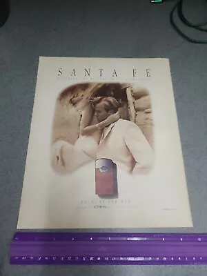 Santa Fe Cologne For Men 1990 Trade Print Magazine Ad Poster Advert • $5