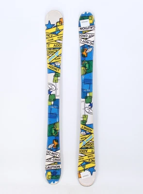 $44.99 • Buy Fischer Addict Team Twin Tip Flat Skis - 101 Cm Used